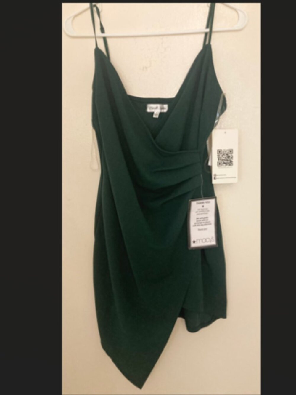 Forest Green Mini Dress